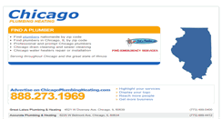 Desktop Screenshot of chicagoplumbingheating.com